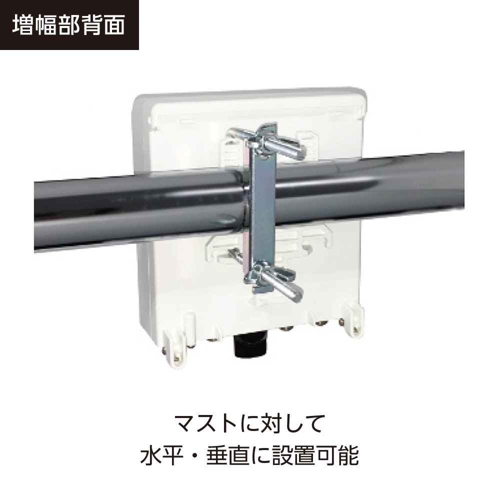 3.2GHz対応 CS・BS/UHF電源着脱型ブースター NSB42DSUE: テレビ受信用