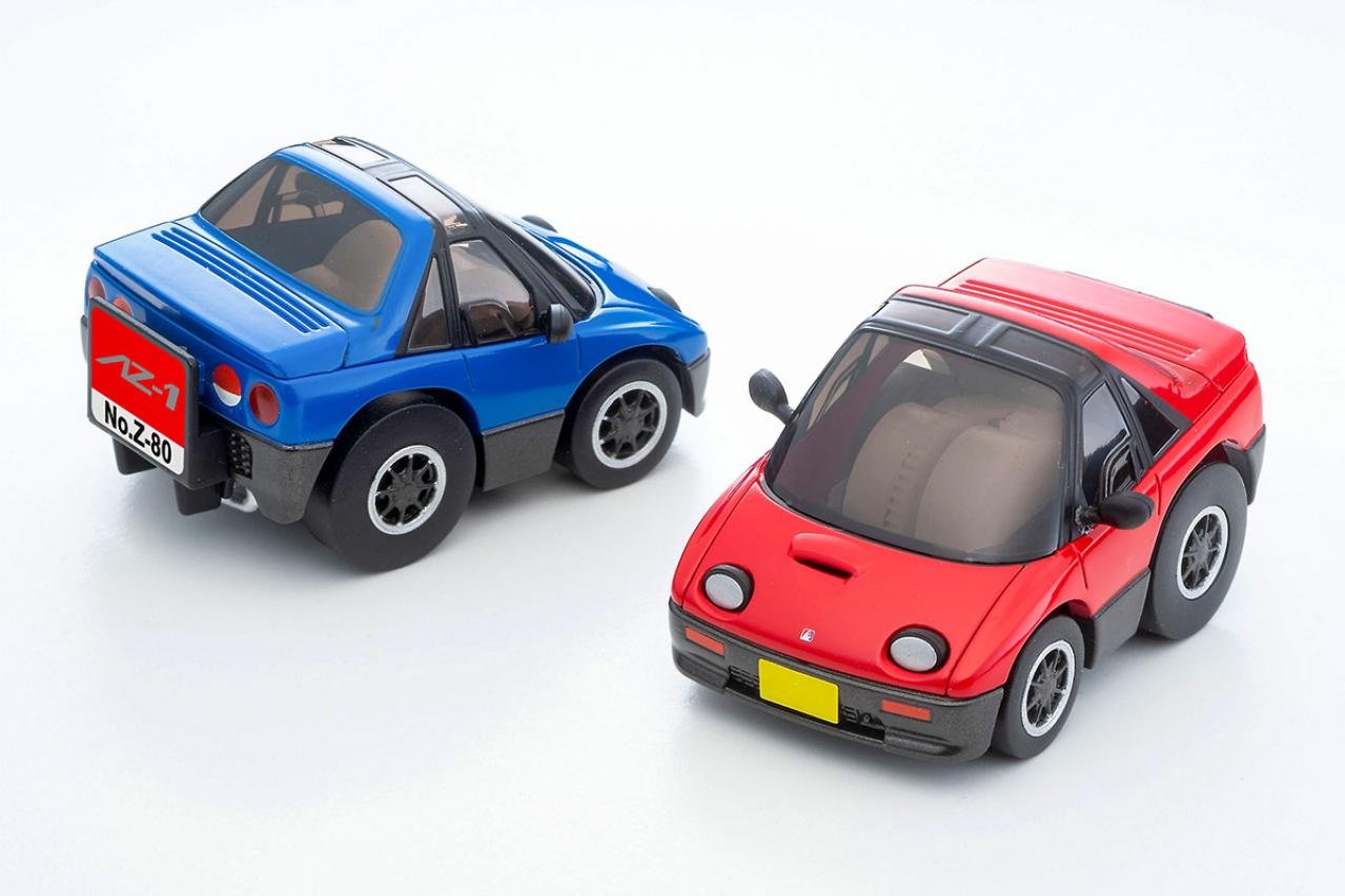 軽規格スーパーカーと呼ばれた名車をデフォルメ！オートザムAZ-1の超