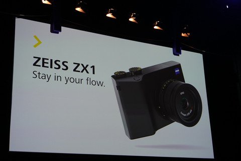 フォトキナ】ZEISS、Adobe Lightroom内蔵のデジタルカメラ「ZX1」発表