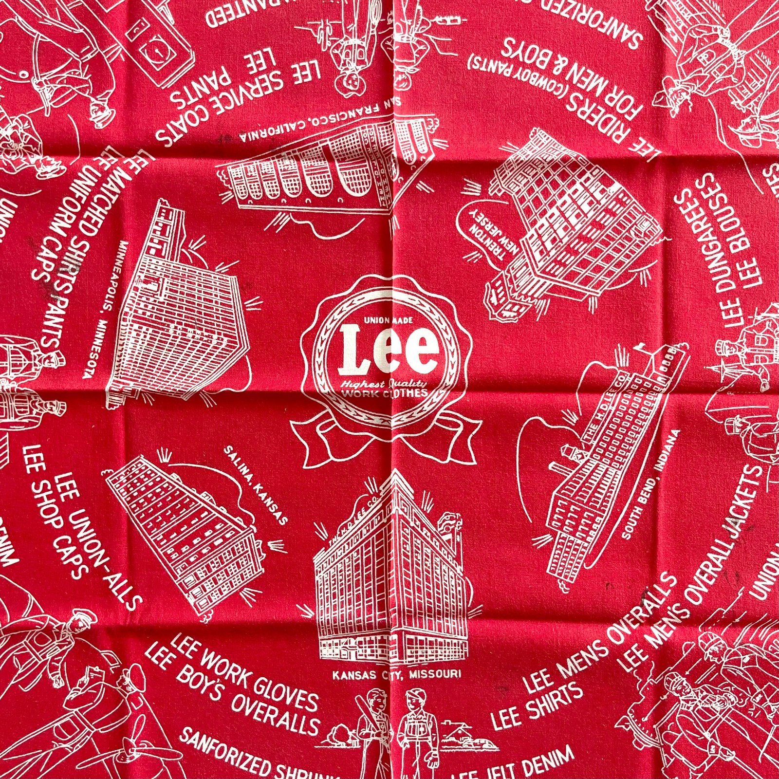 Special】1940〜50s Lee ヴィンテージ バンダナ | swallows