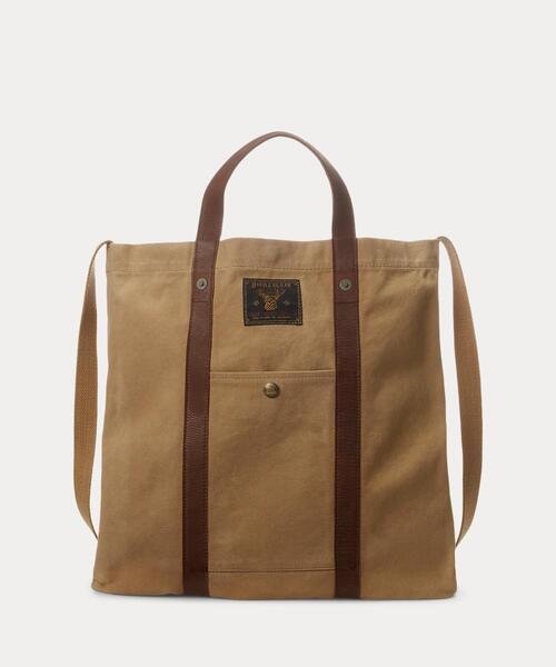 レザートリム キャンバス トート（トートバッグ）｜RRL（ダブル アール