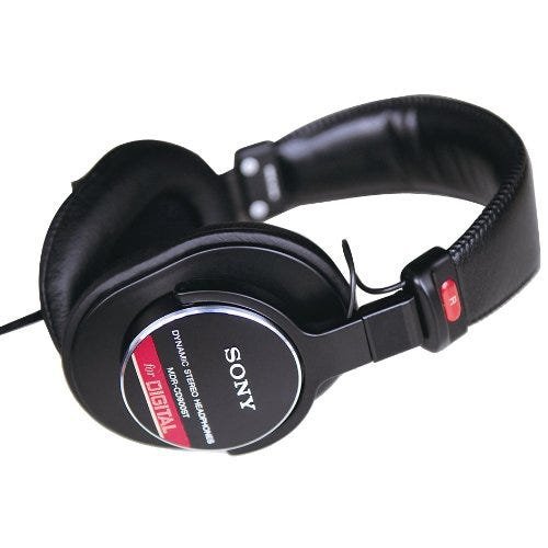 レンタル] SONY 密閉型スタジオモニターヘッドホン MDR-CD900ST