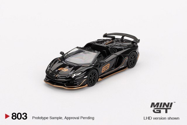 TSM ミニGT 1/64 ランボルギーニ アヴェンタドール SVJ 63
