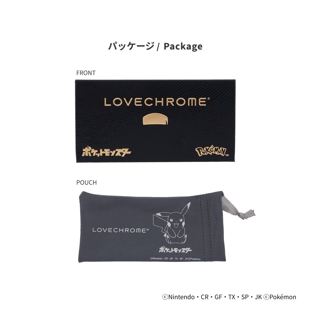 新品　ラブクロム ポケモン ピカチュウ K24GP ツキ ゴールド コーム R)K24GPツキ ゴールド ポケモン モデル＜ピカチュウ＞ / LOVECHROME