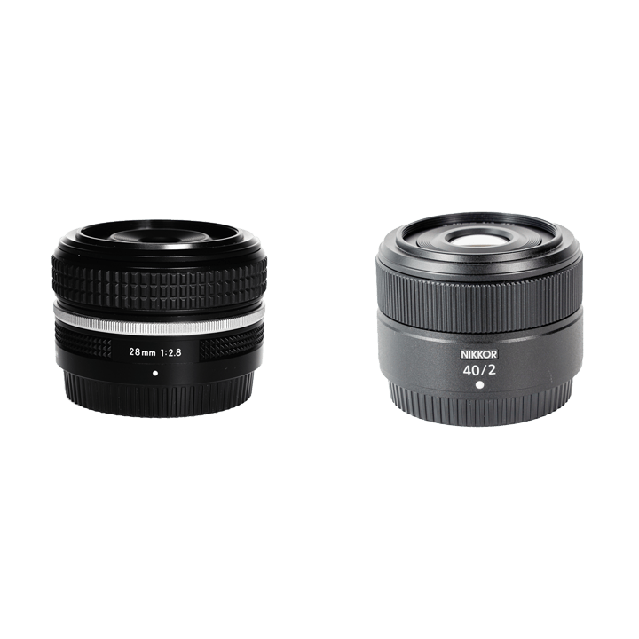 レンタル - Nikon Z 単焦点レンズ2本セット NIKKOR Z 28mm f/2.8