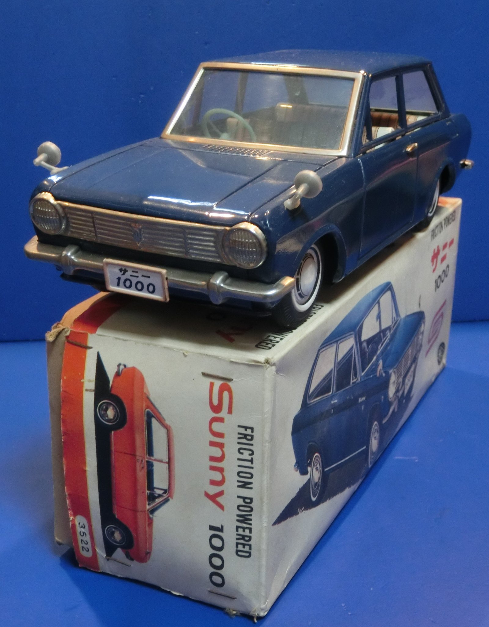 ☆1966年増田屋齋藤貿易 ダットサン サニー1000 ～ ブリキ自動車