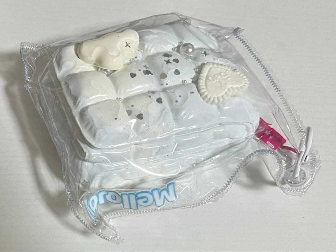 【値下げ中】終売品 mellojoy メロジョイ ふとん みずいろ くももよう