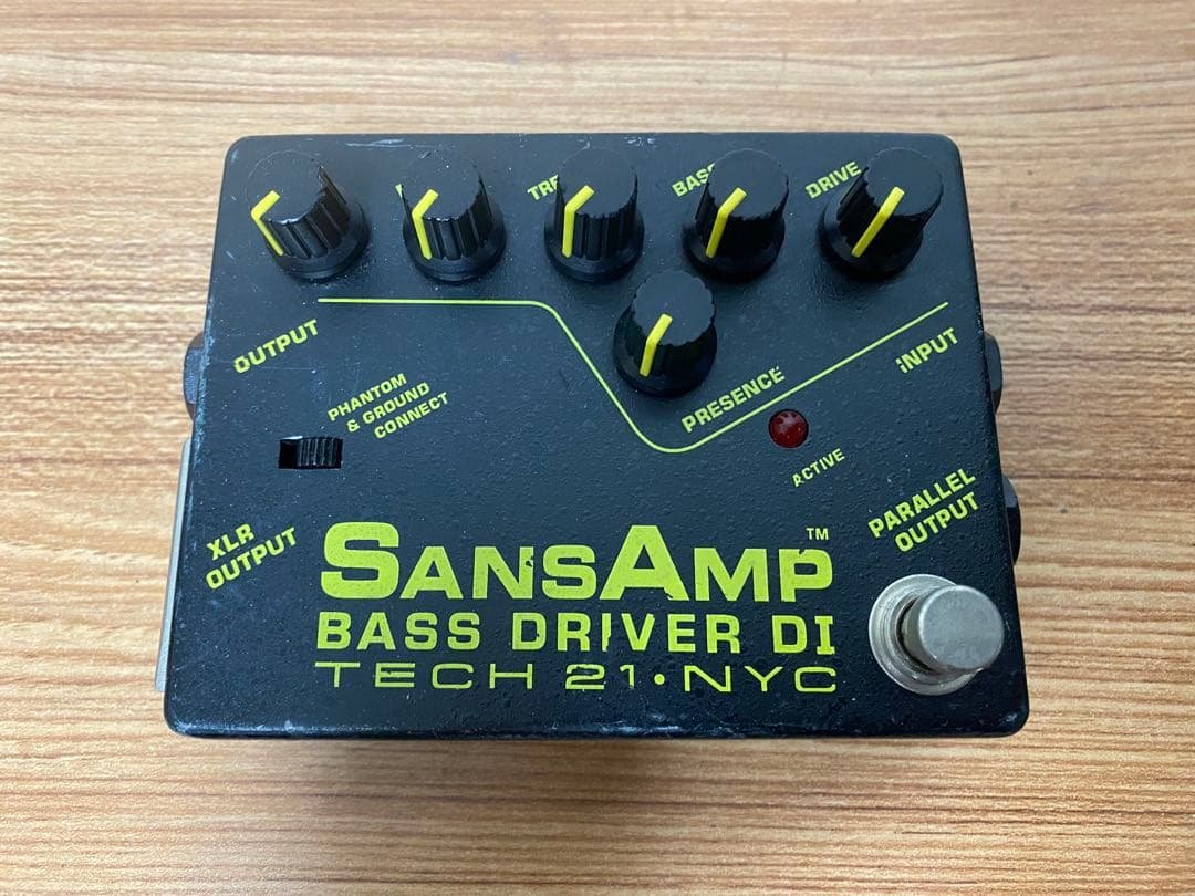 SansAmp BASS D DI 初期型 TECH 21 NYC SansAmp BASS DRIVER DI 初期型後期 - メルカリ
