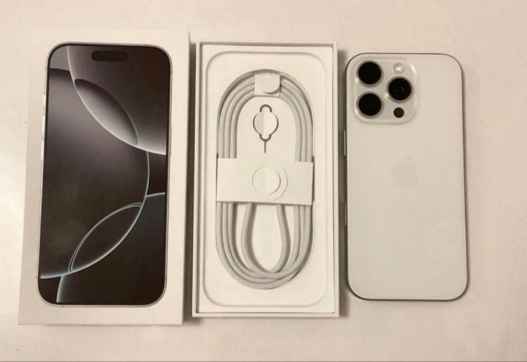 ② わお★iPhone 16 pro 128GB ホワイト Amazon | 【整備済み品】Apple iPhone 16 Pro 128GB ホワイト