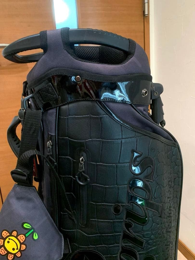 希少 美品 完売 エリート ブラックリミテッド スタンドキャディバッグ