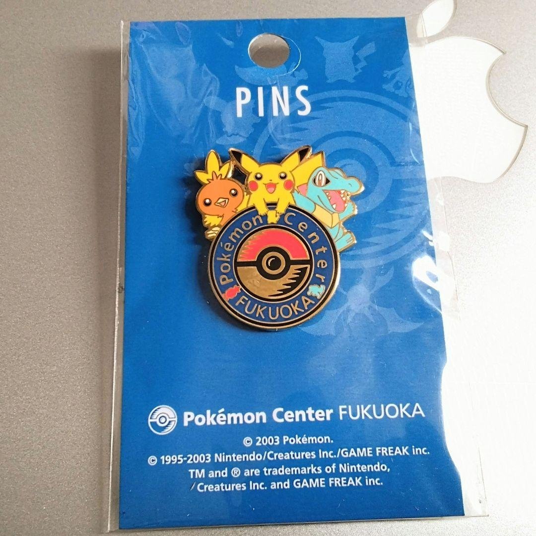 希少！ ポケモンセンター FUKUOKA 福岡 ピンズ アチャモ✨ ワニノコ