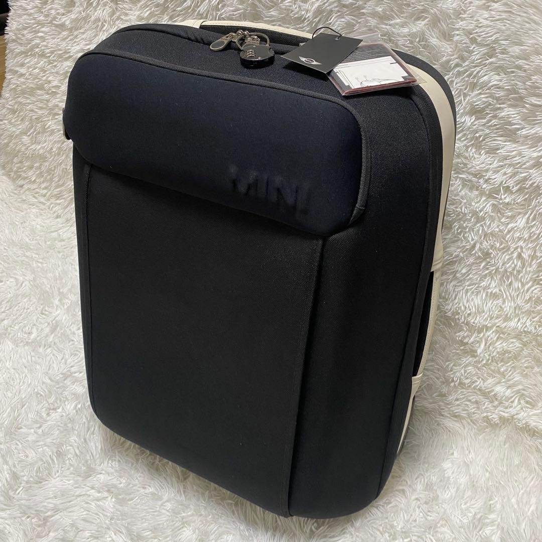 希少　BMW MINI キャリーケース　ブラック　ホワイト MINI（ミニ） BMW MINI 純正 MINI COLLECTION 2024 MINI キャリー