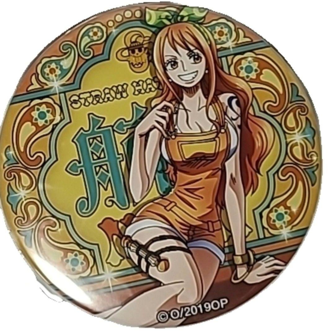 ONE PIECE ナミ 麦わらストア 輩 缶バッチ 未使用 ワンピース ナミ 輩缶バッジ ONE PIECE - メルカリ