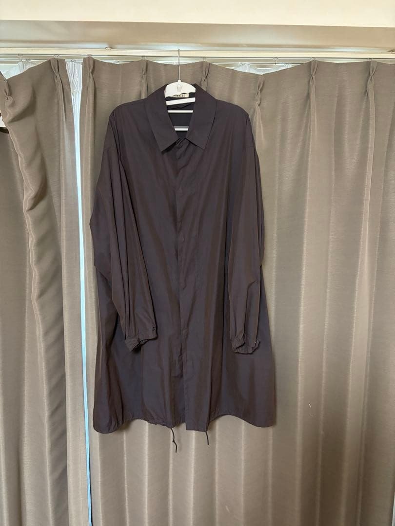AURALEE オーラリー　CHAMBRAY BIG SOUTIEN COAT AURALEE オーラリー CHAMBRAY BIG SOUTIEN COAT AURALEE オーラリー