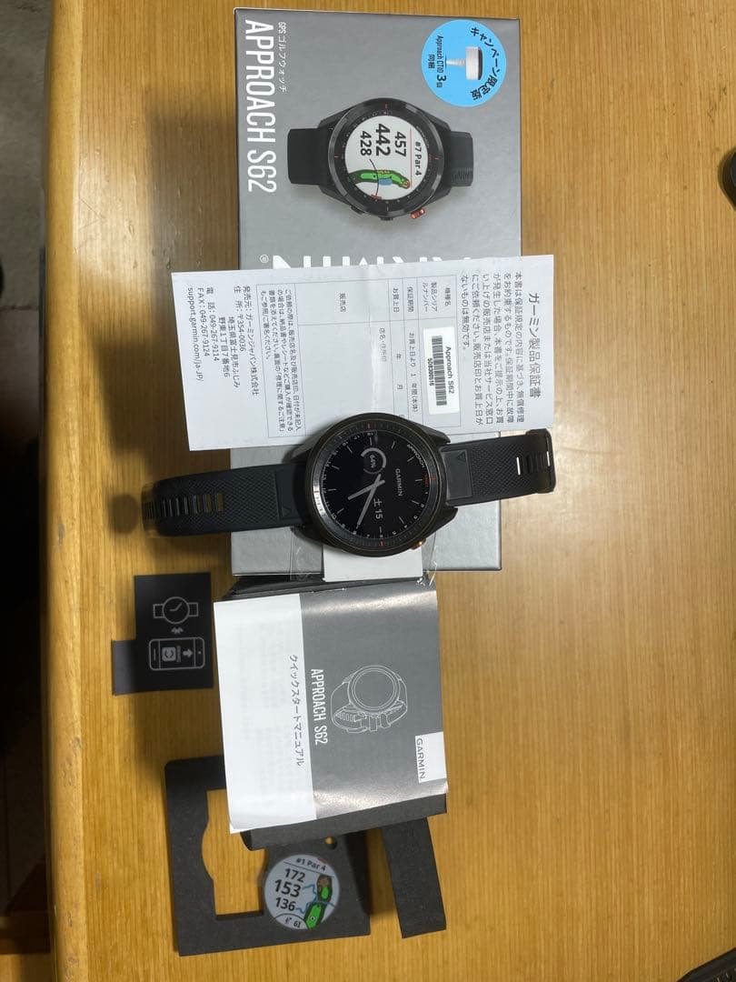 Garmin Approach S62 GPSナビ Amazon | GARMIN(ガーミン) ゴルフナビ GPS Approach S62 CT10セット