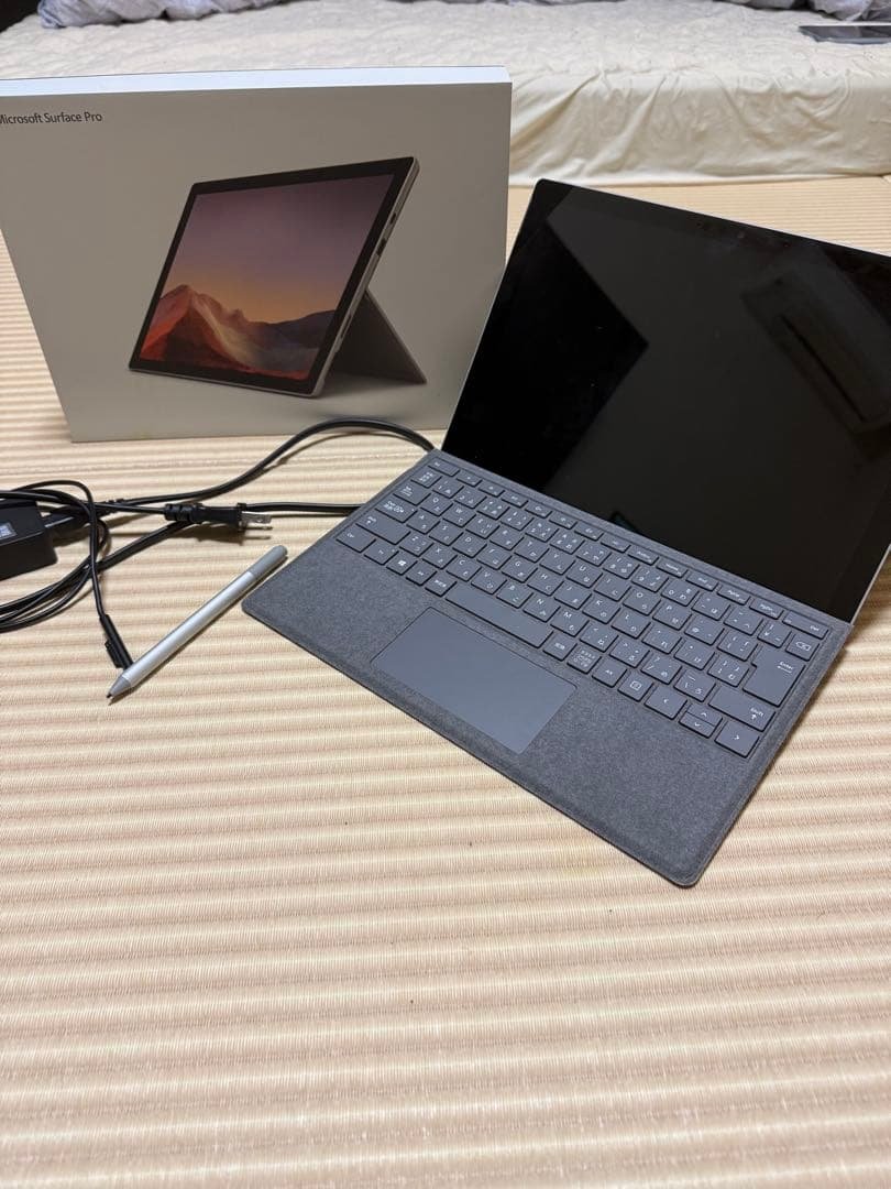 Surface Pro 7本体 + キーボード + ペン + 充電器 Surface スリムペン 充電器 純正 マイクロソフト 8X200011 正規品