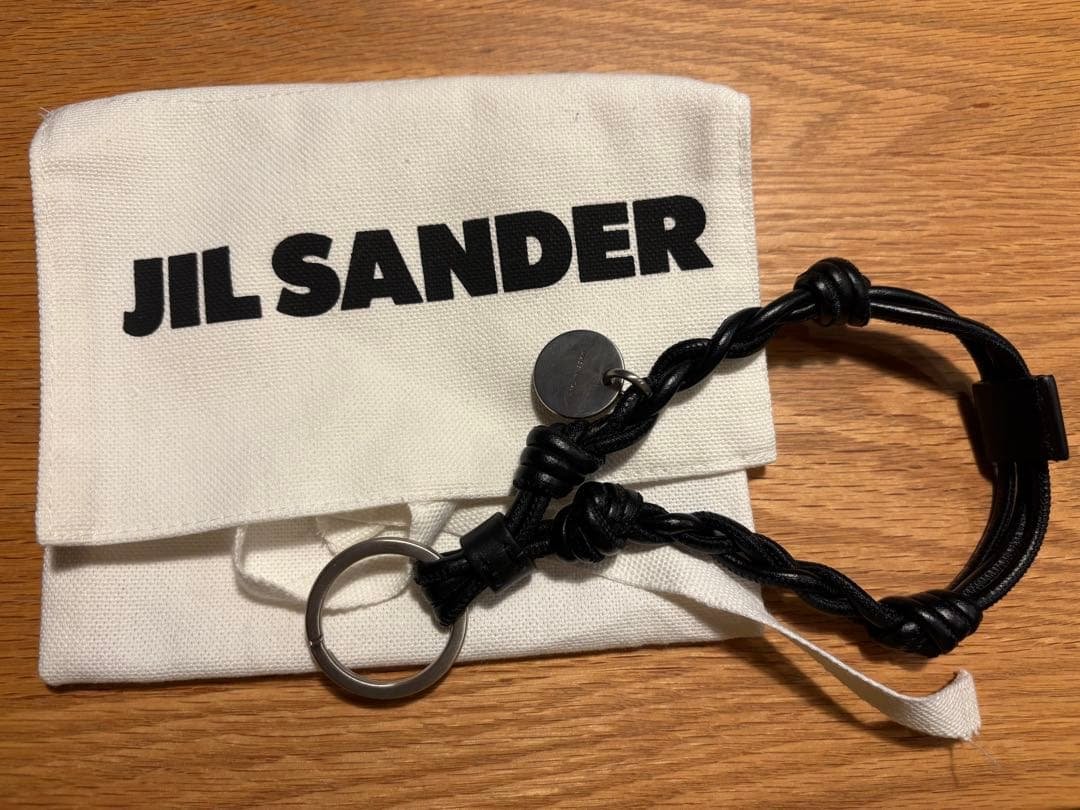 新品未使用品 JIL SANDER ブラックレザー キーホルダー キーリング 楽天市場】ジルサンダー JIL SANDER メンズ レディース キーリング