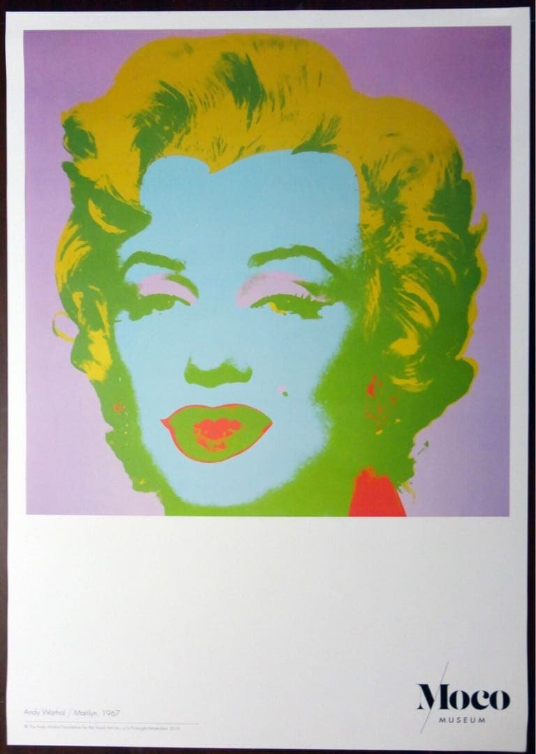Warhol ウォーホル「マリリン・モンロー」展覧会ポスター チューブケース付 Amazon.co.jp: Andy Warholアンディ・ウォーホルポスター マリリン