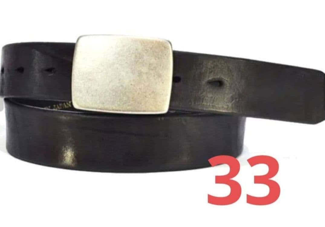 VINTAGE WORKS DH5524 FLANNEL ベルト ブラック 33 Vintage Works/ヴィンテージワークス DH5524 FLANNEL(BLACK)